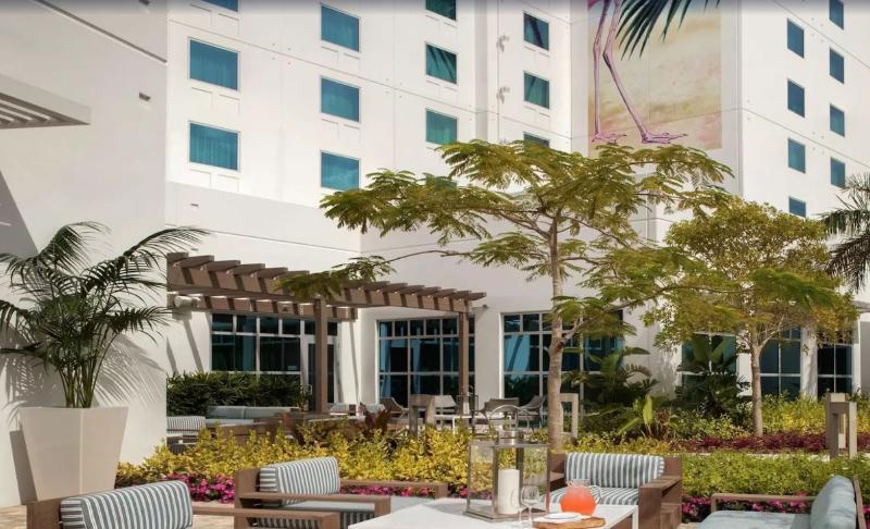Hilton Garden Inn Miami Dolphin Mall Sweetwater Exterior foto